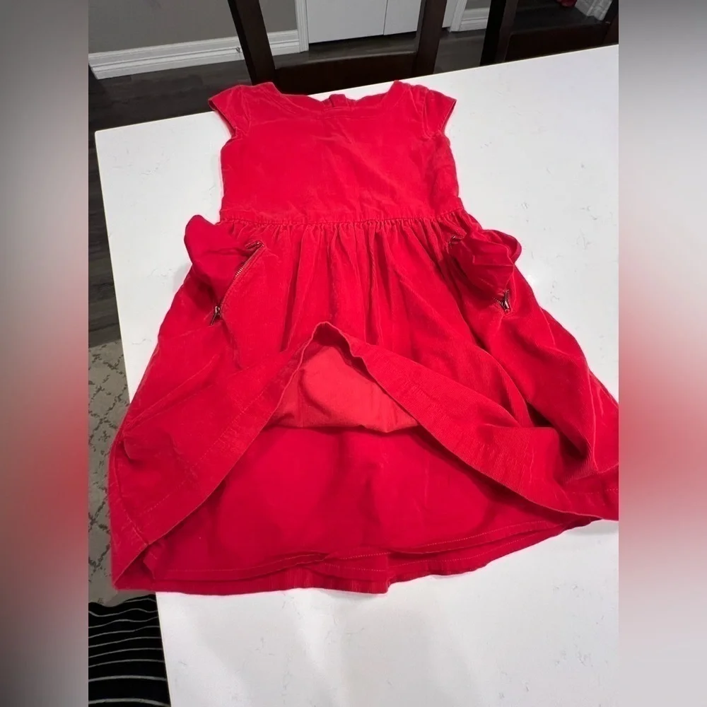 GAP Kids Cap Sleeve Corduroy Dress Size L (10)